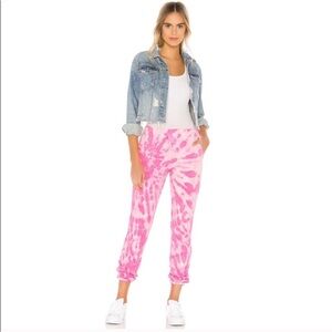 Pink daydreamer Tie-Dye Women's sweatpants